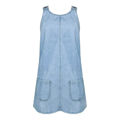 Robe En Jean Élégante & Décontractée