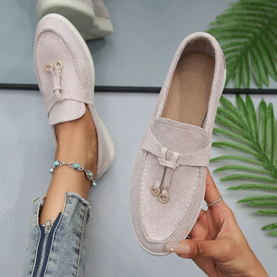Mocassins Mila En Coton Doux