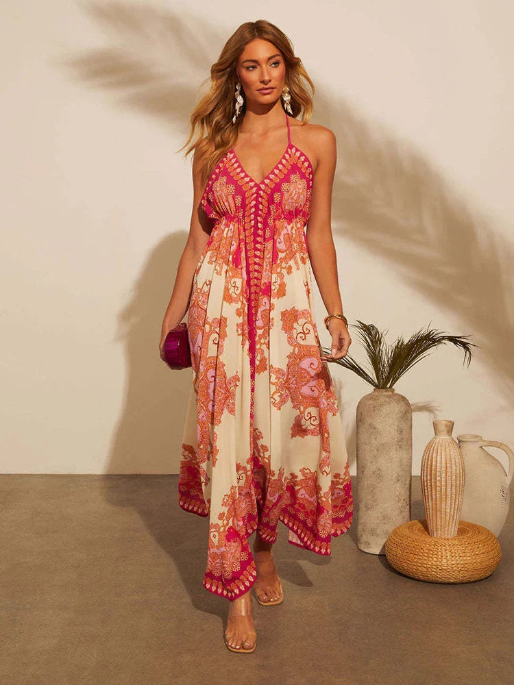 Robe Sahara Bohème Longue & Élégante
