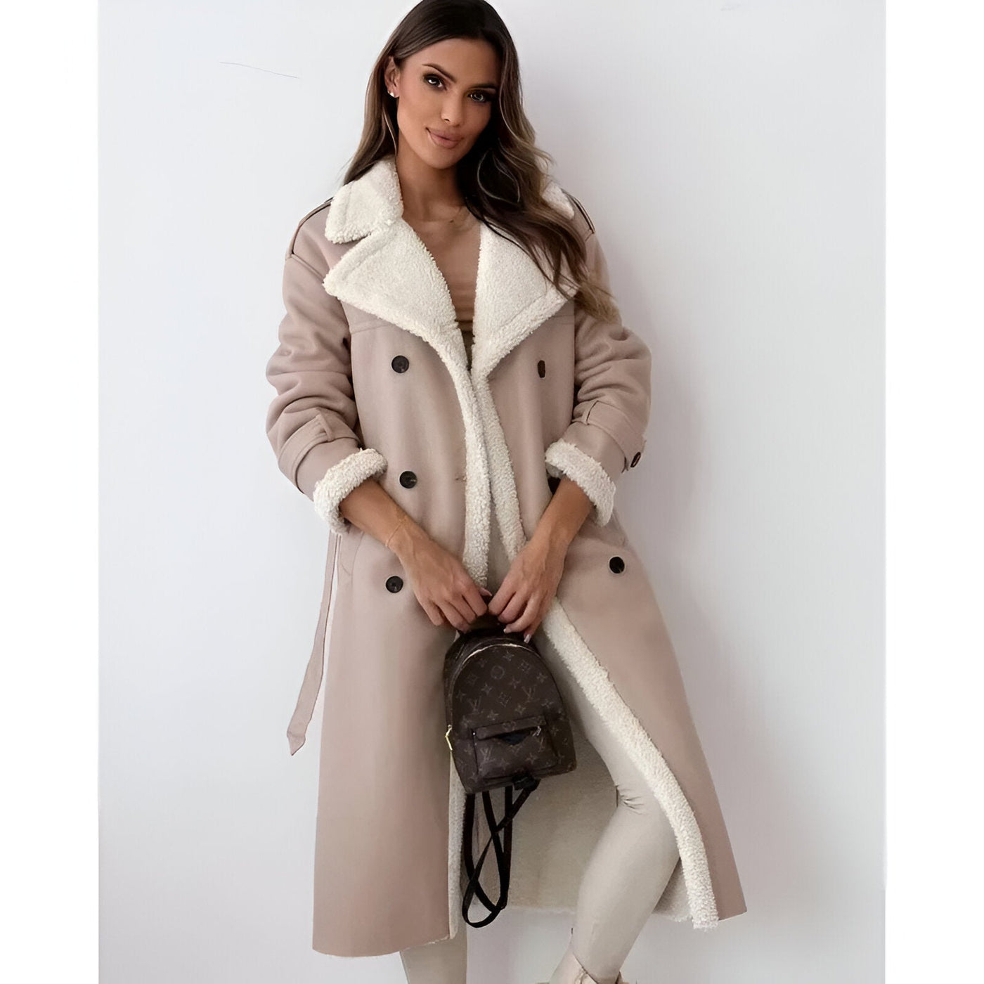 Manteau Irine Long En Fourrure