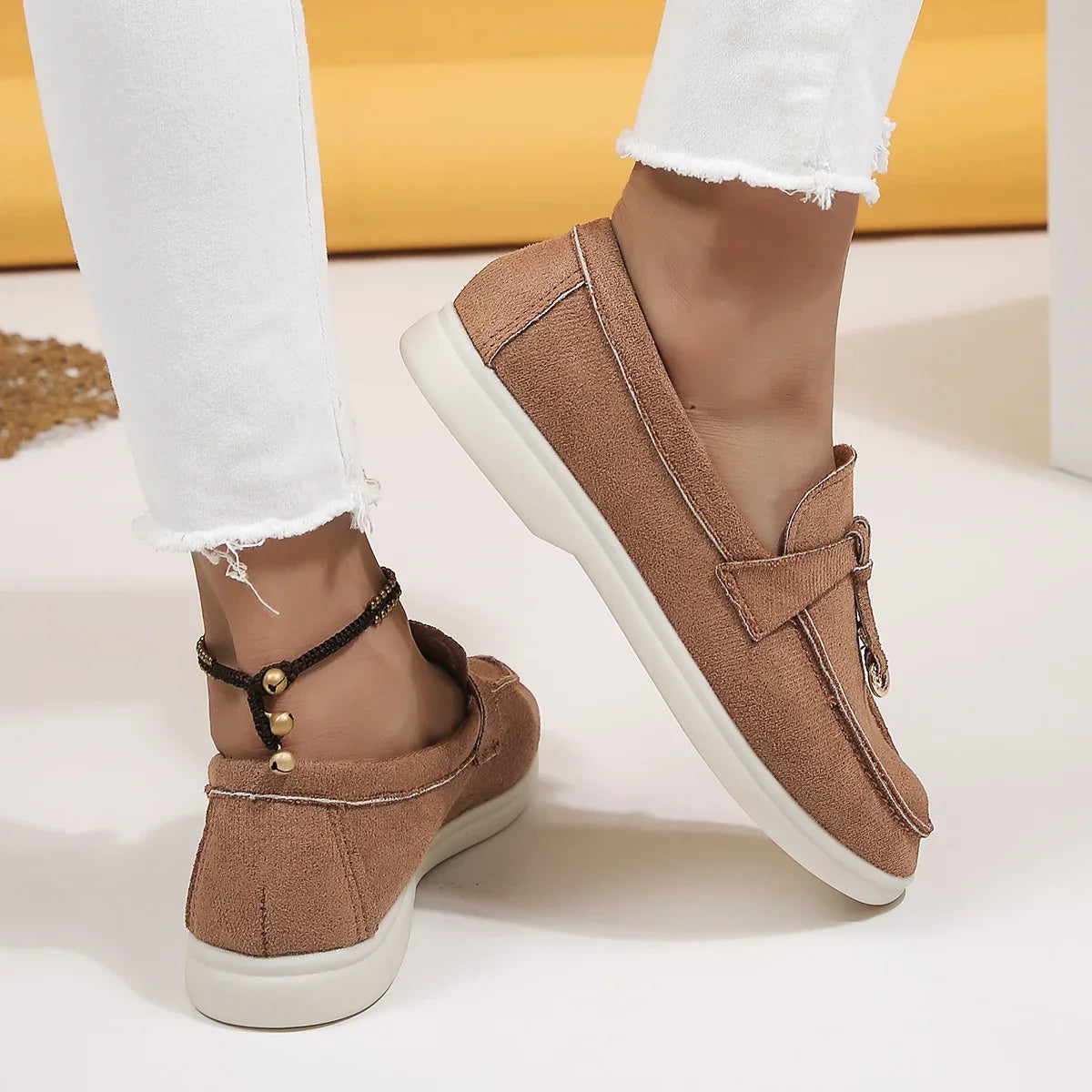 Mocassins Mila En Coton Doux