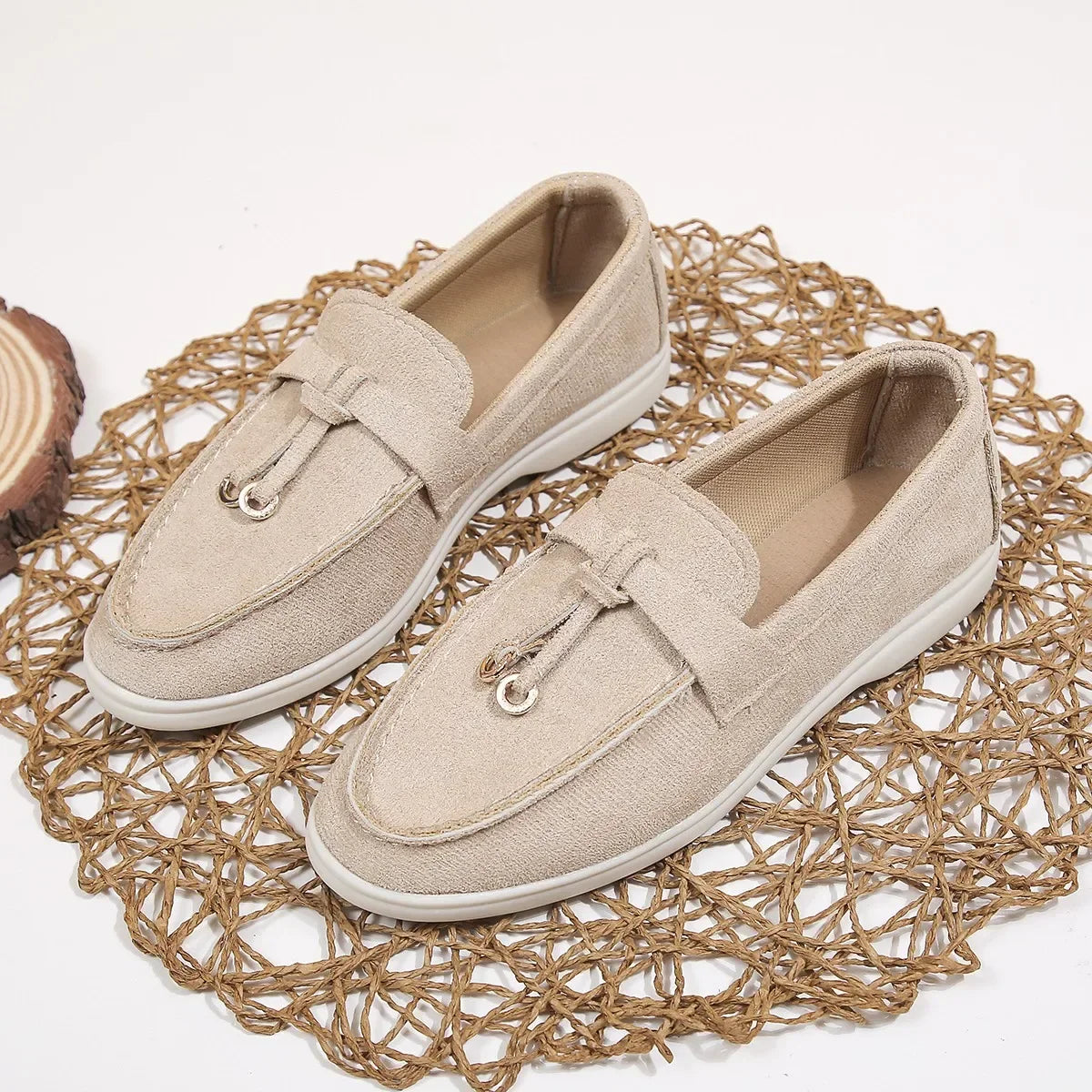 Mocassins Mila En Coton Doux