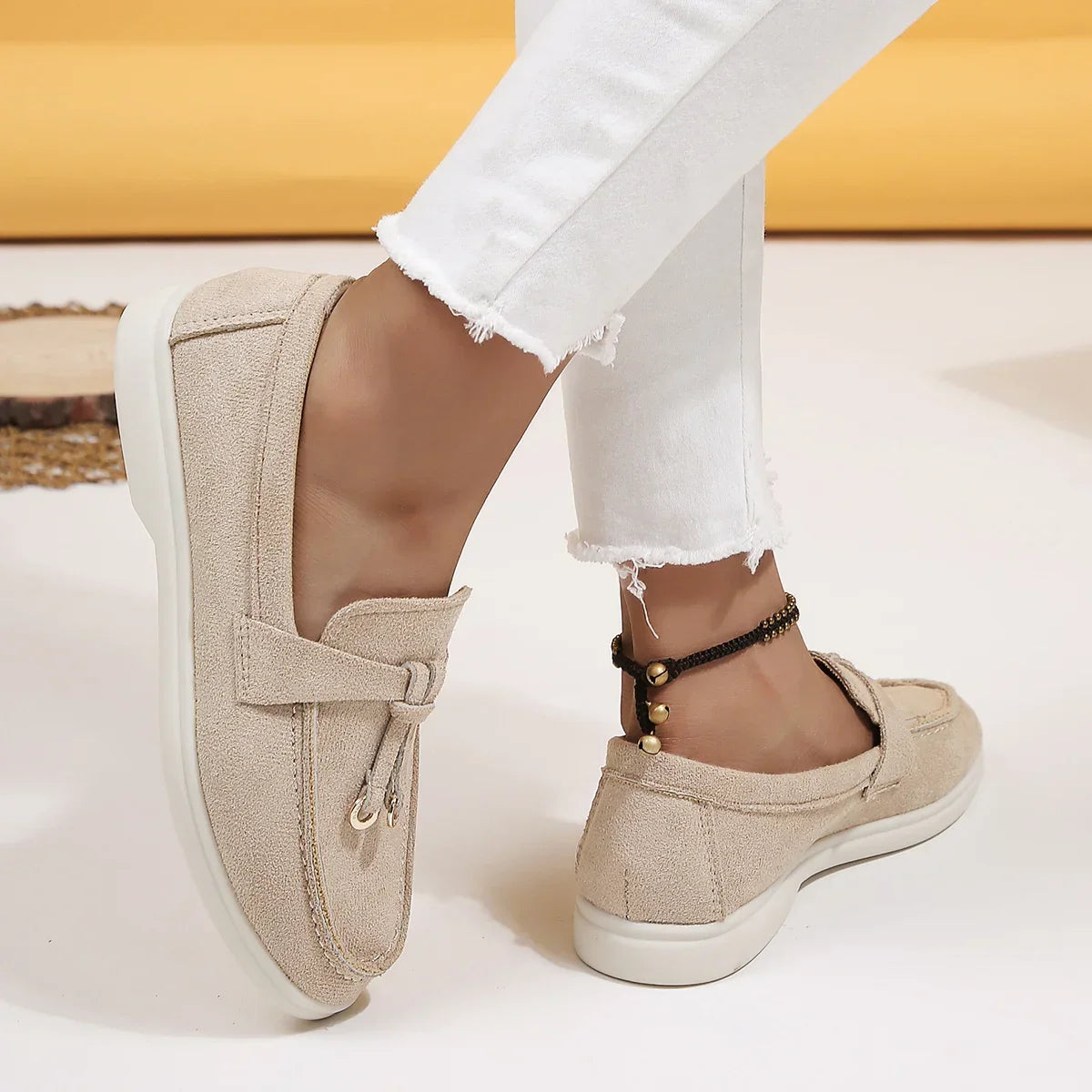 Mocassins Mila En Coton Doux