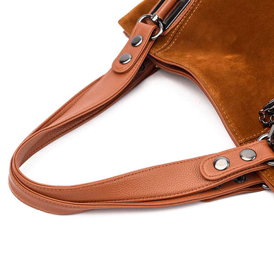 Sac À Main Sedona En Daim