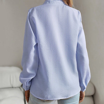 Chemise Ivoria À Bordures Volantées