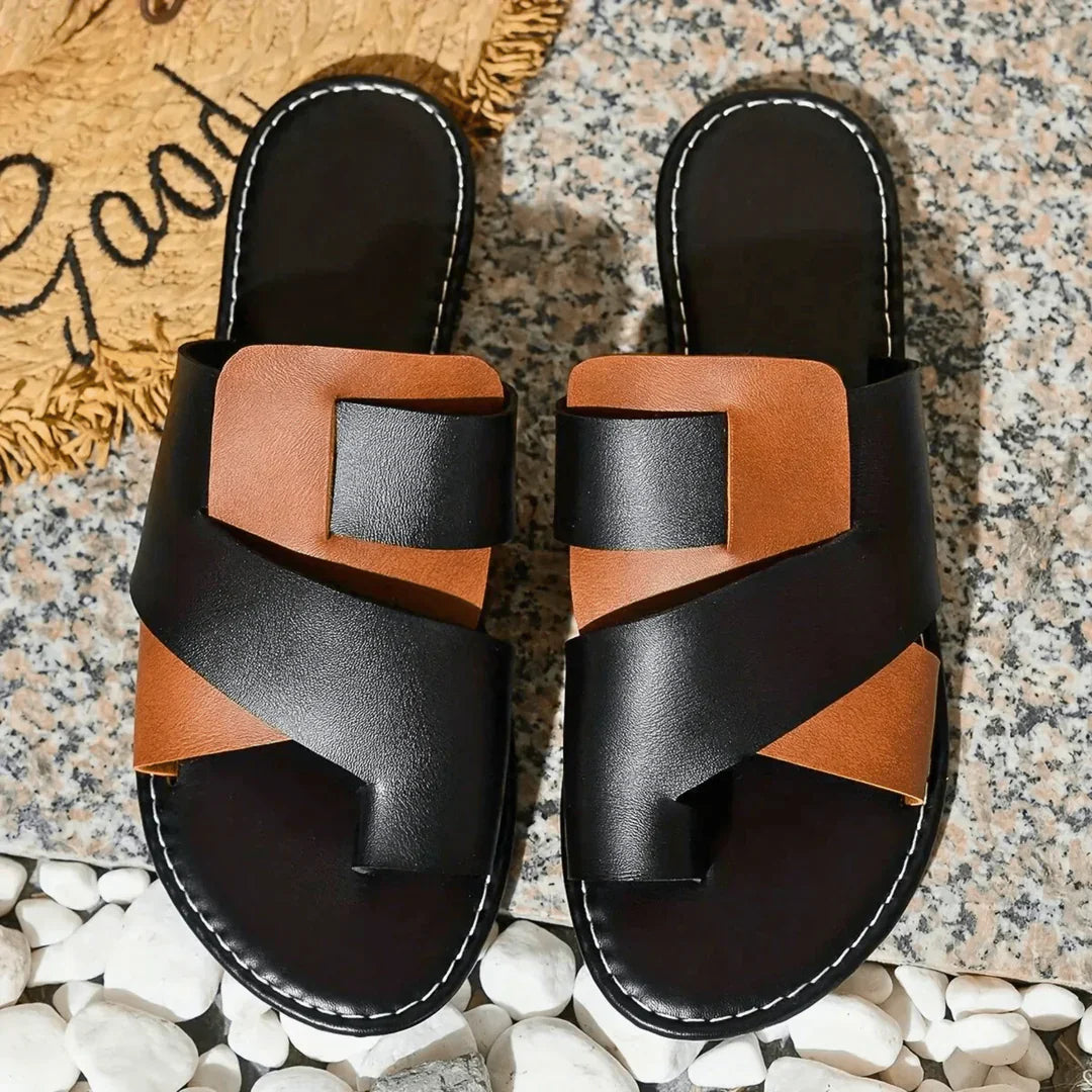 Sandales D'été Célina Bicolores