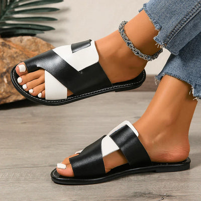 Sandales D'été Célina Bicolores