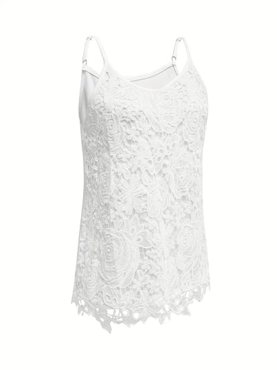 Top Juniana En Dentelle Sans Manches