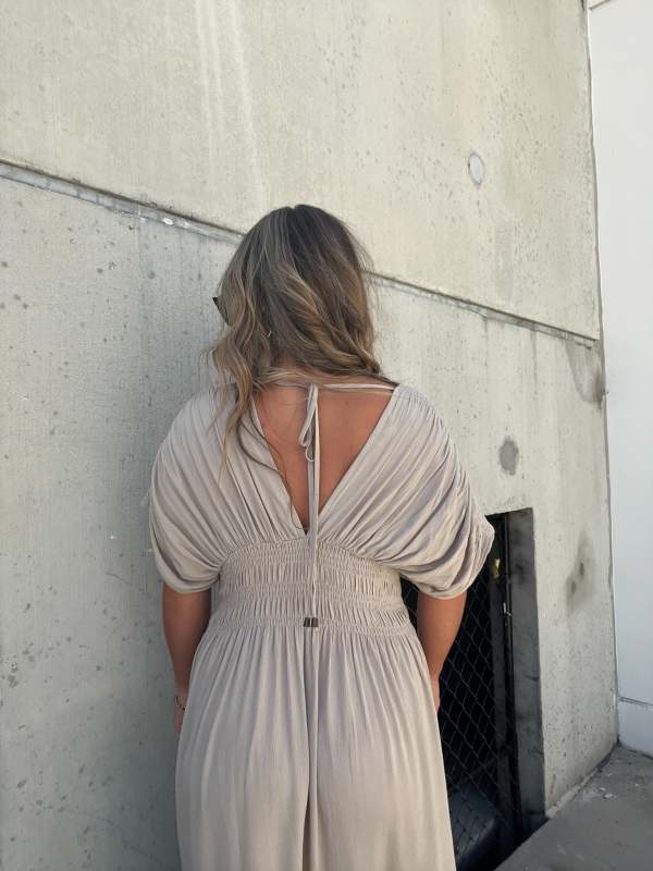 Robe Longue Lulysse Élégante Avec Fente