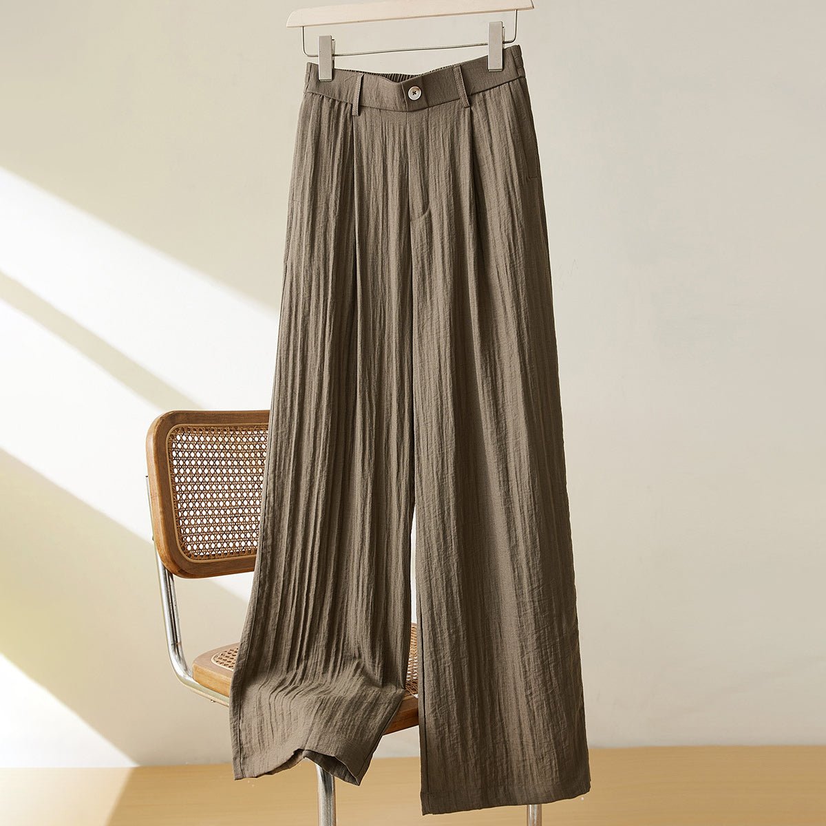 Pantalon Karina Oversize En Lin Pour Femmes