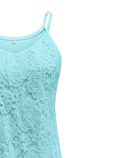 Top Juniana En Dentelle Sans Manches