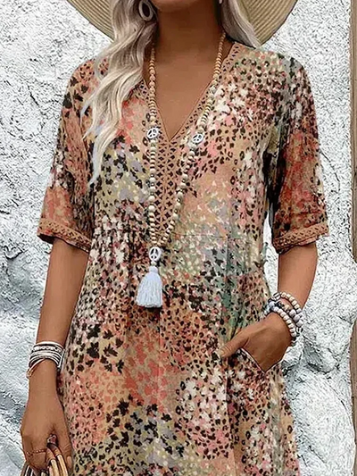 Robe Mi-longue Élégante