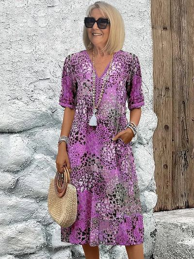 Robe Mi-longue Élégante