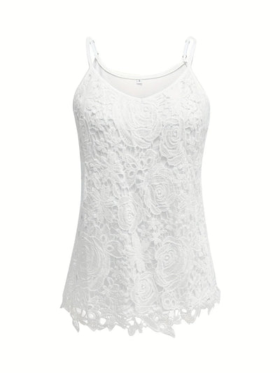 Top Juniana En Dentelle Sans Manches