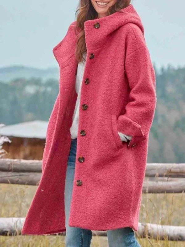 Manteau Long Décontracté & Chaud