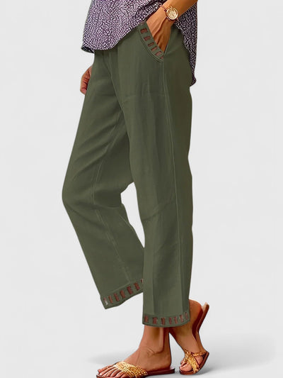 Pantalon Raffiné & Léger En Lin