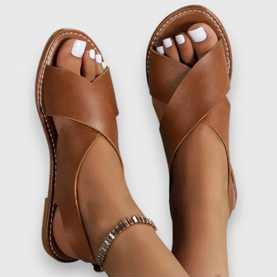 Sandales Niama Stylées En Cuir