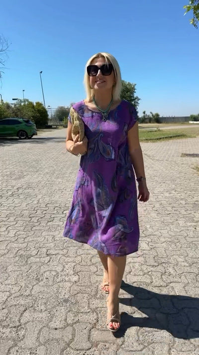 Robe Klara En Coton Doux Avec Poches