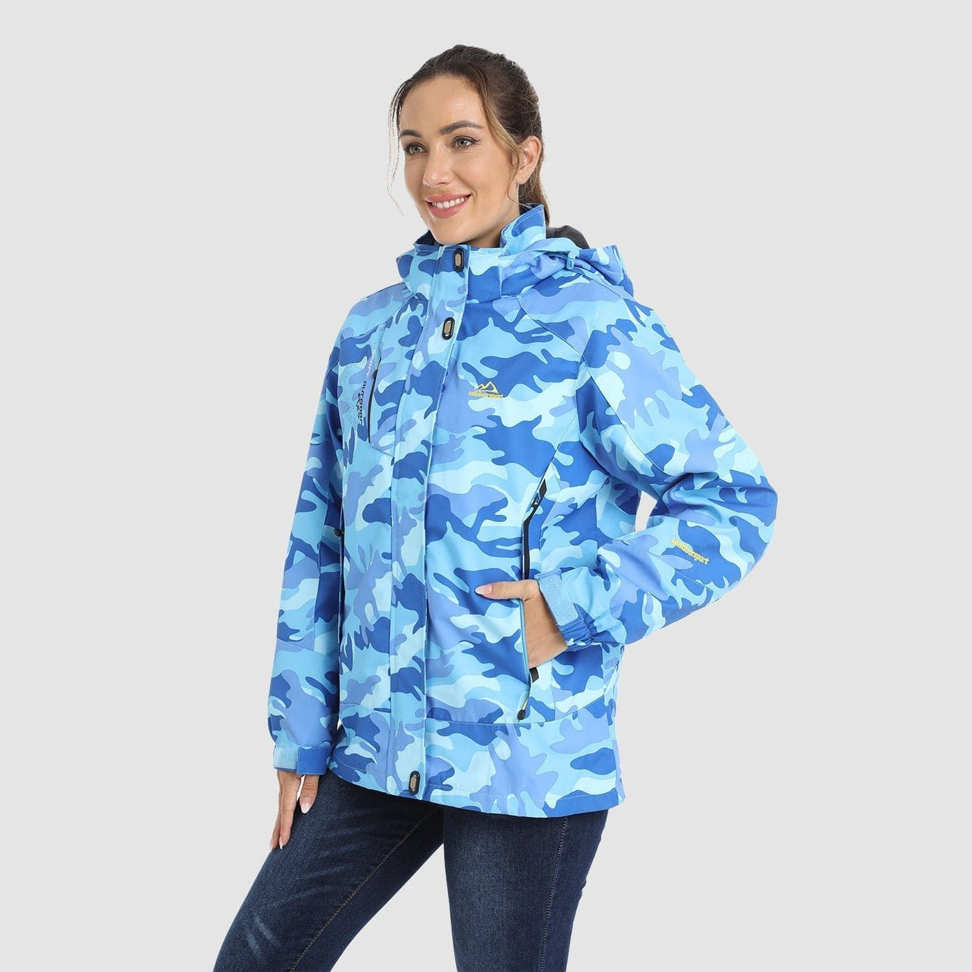 Manteau 3-en-1 Imperméable Avec Doublure En Polaire