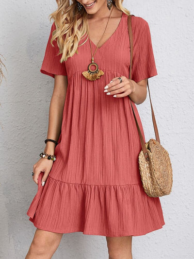Robe Emira Mi-Longue Avec Cache-Ventre