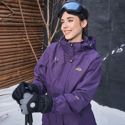 Manteau 3-en-1 Imperméable Avec Doublure En Polaire