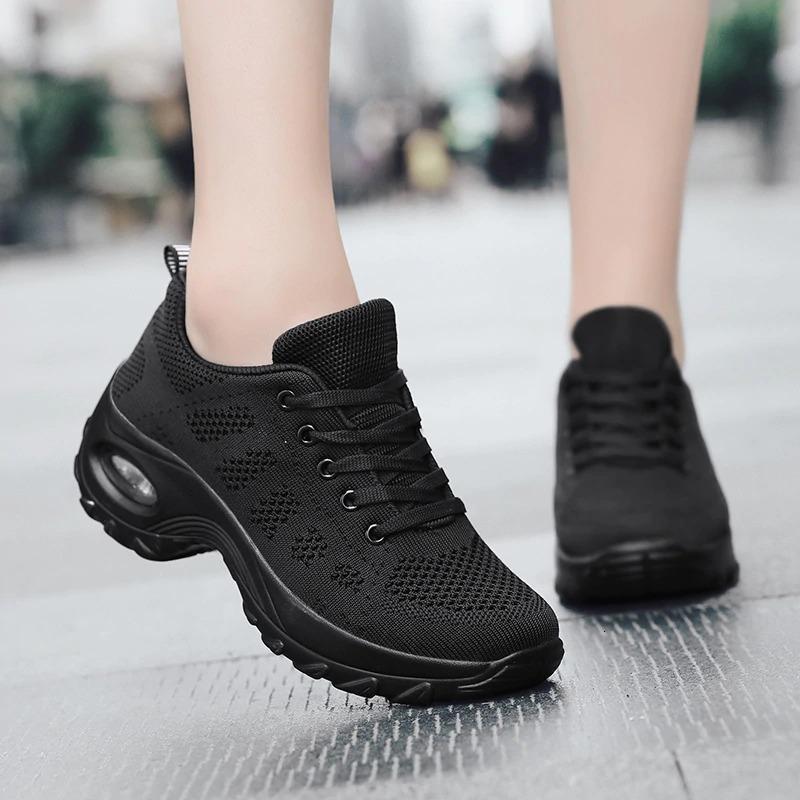 Basket Orthopédique Femme Sans Lacets - Chaussures De Sport Confortables Pour Marche, Running, Tennis